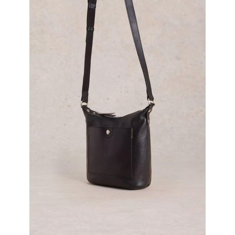 White Stuff Mini Fern Leather Crossbody image number 3